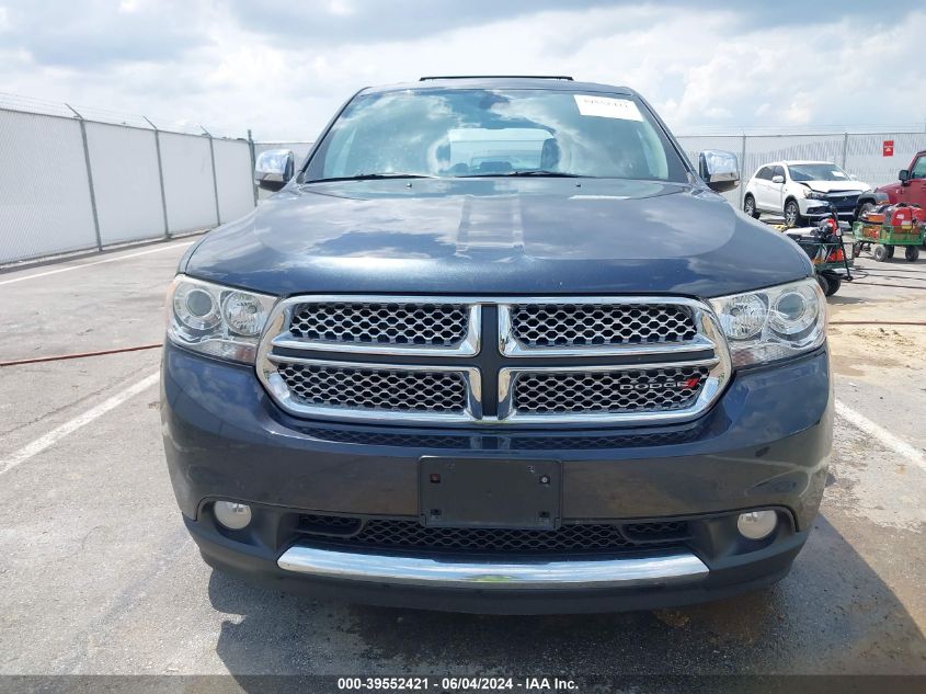 2013 Dodge Durango Citadel VIN: 1C4RDJEG0DC661670 Lot: 39552421