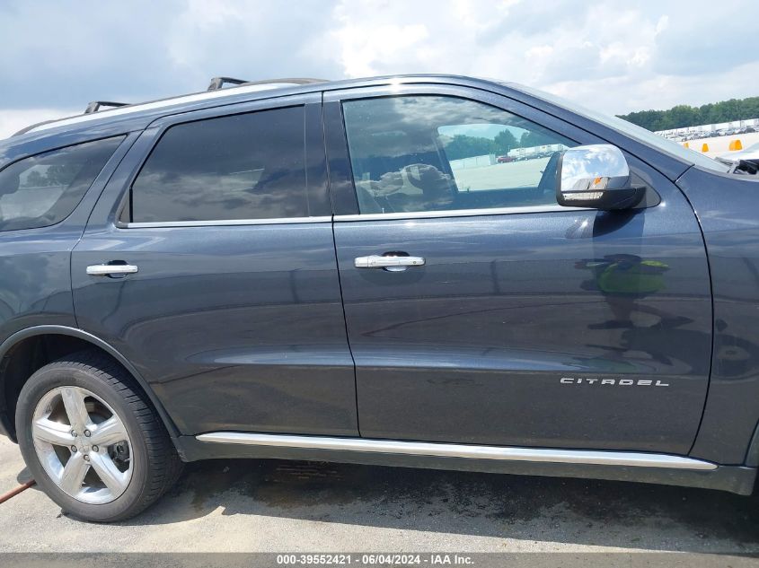 2013 DODGE DURANGO CITADEL - 1C4RDJEG0DC661670