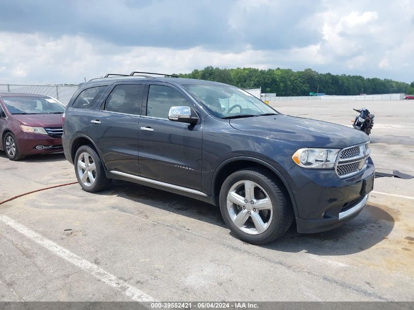 2013 Dodge Durango Citadel VIN: 1C4RDJEG0DC661670 Lot: 39552421