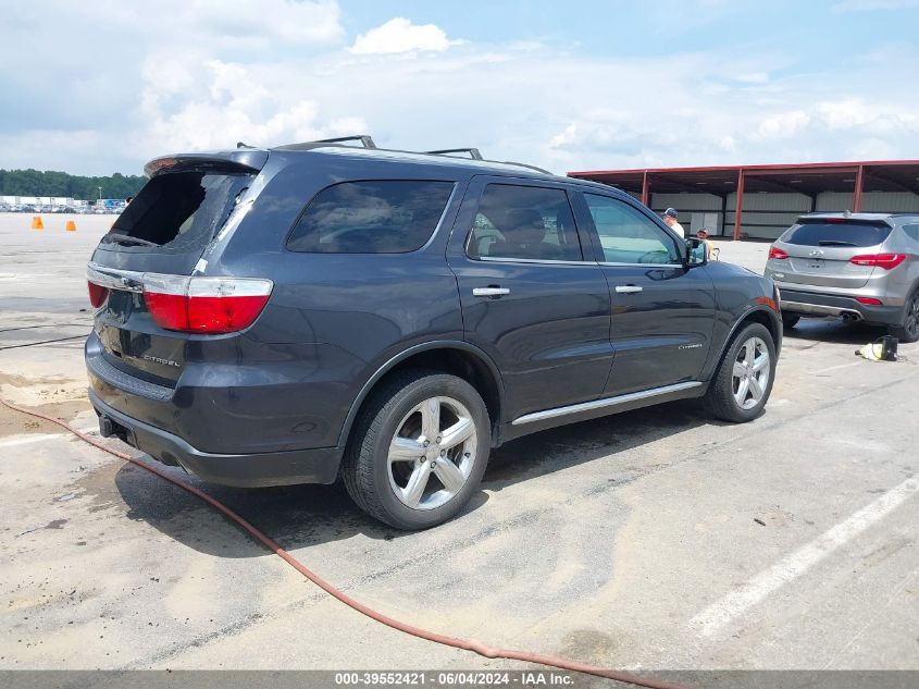 2013 DODGE DURANGO CITADEL - 1C4RDJEG0DC661670
