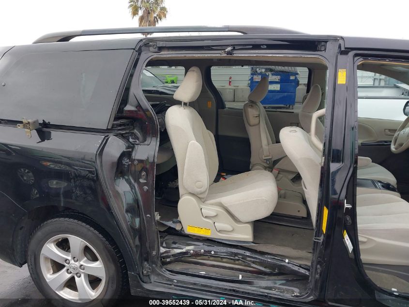 2013 Toyota Sienna Le V6 8 Passenger VIN: 5TDKK3DC0DS394143 Lot: 39552439