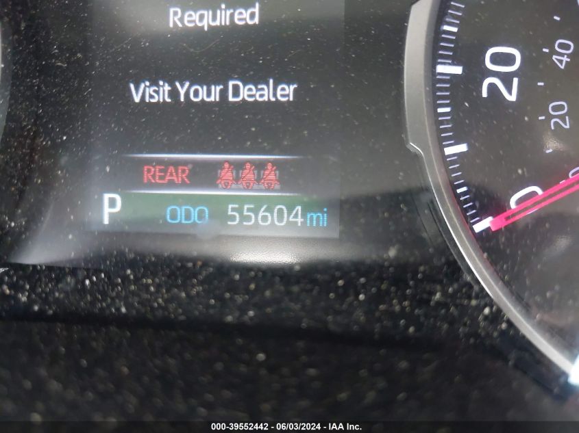 2020 Toyota Rav4 Le VIN: JTMK1RFV0LD055526 Lot: 39552442