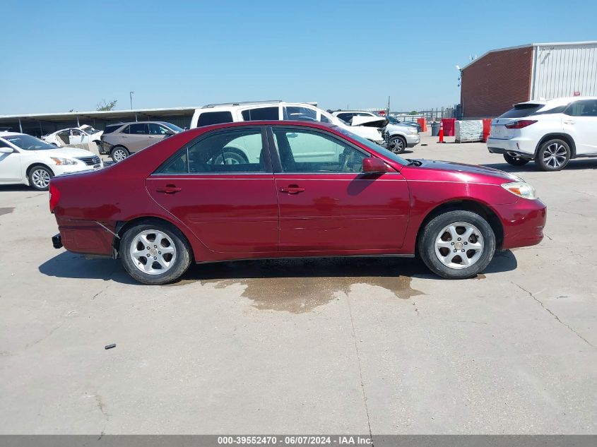 2003 Toyota Camry Le VIN: 4T1BE32KX3U143718 Lot: 39552470