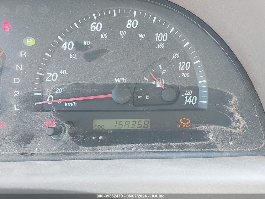 2003 Toyota Camry Le VIN: 4T1BE32KX3U143718 Lot: 39552470