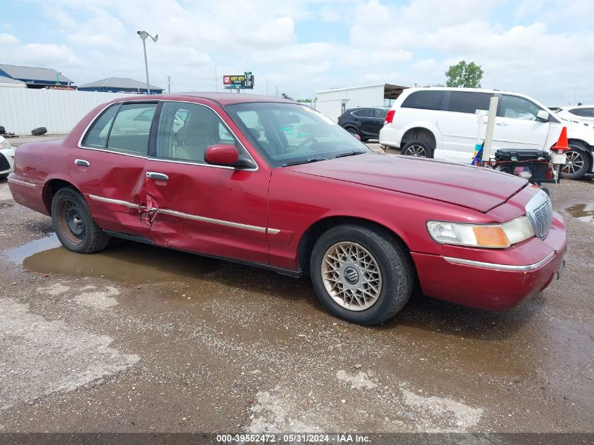 2002 Mercury Grand Marquis Gs VIN: 2MEFM74W92X639177 Lot: 39552472