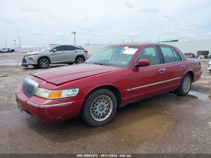 2002 Mercury Grand Marquis Gs VIN: 2MEFM74W92X639177 Lot: 39552472