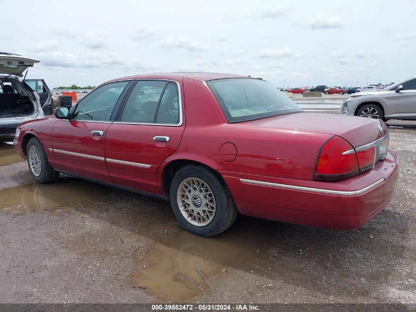 2002 Mercury Grand Marquis Gs VIN: 2MEFM74W92X639177 Lot: 39552472