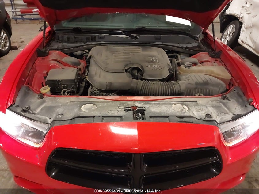 2014 Dodge Charger Sxt VIN: 2C3CDXJG4EH283001 Lot: 39552481