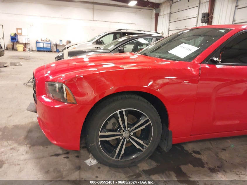 2014 Dodge Charger Sxt VIN: 2C3CDXJG4EH283001 Lot: 39552481