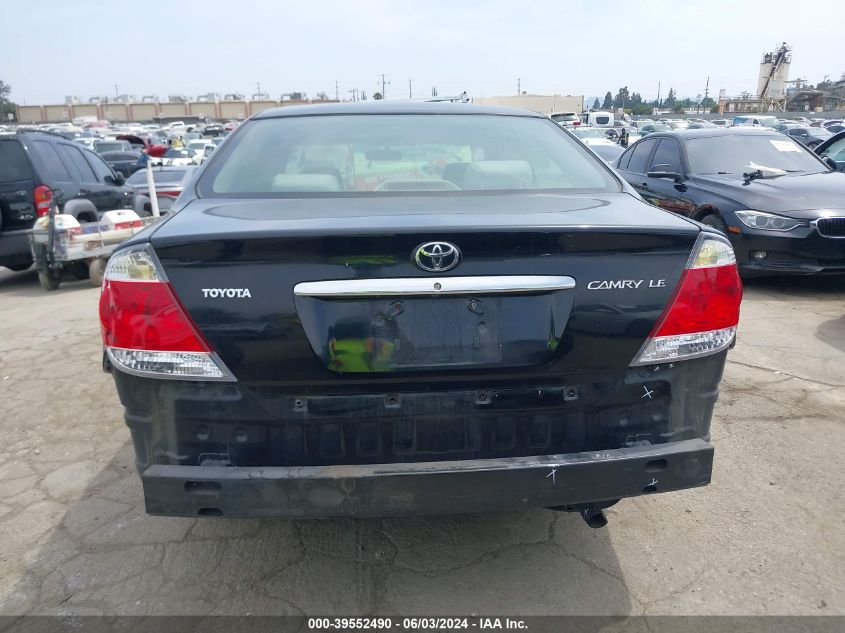 2005 Toyota Camry Le VIN: 4T1BE30K65U637726 Lot: 39552490