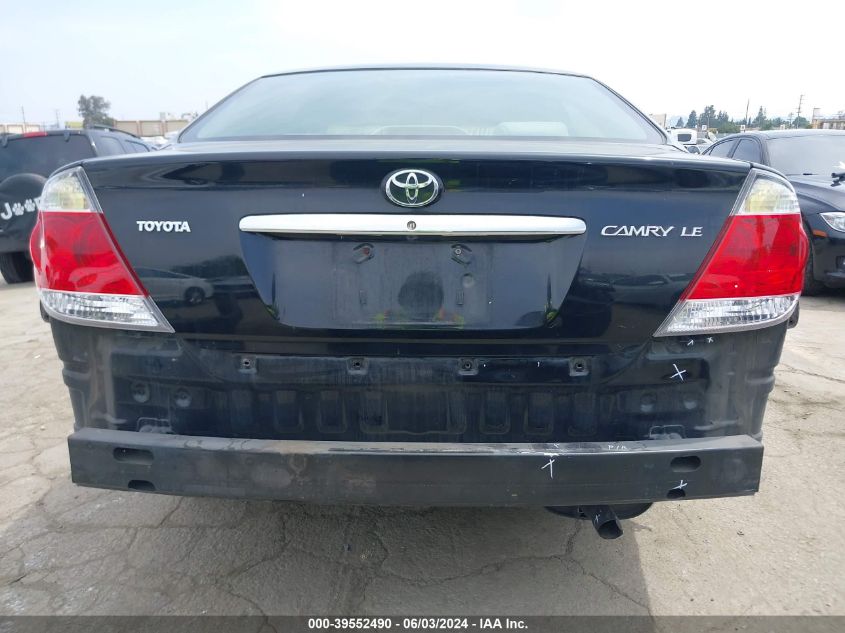 2005 Toyota Camry Le VIN: 4T1BE30K65U637726 Lot: 39552490