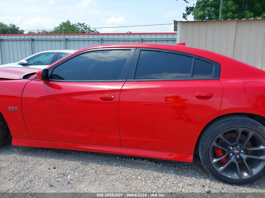 2022 Dodge Charger Scat Pack VIN: 2C3CDXGJ6NH183680 Lot: 39552507