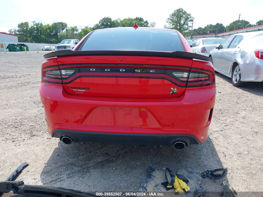 2022 Dodge Charger Scat Pack VIN: 2C3CDXGJ6NH183680 Lot: 39552507