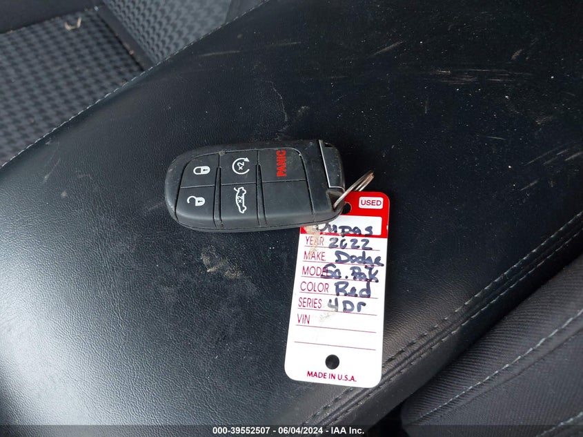 2022 Dodge Charger Scat Pack VIN: 2C3CDXGJ6NH183680 Lot: 39552507