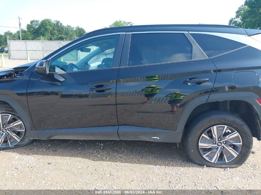 2022 Hyundai Tucson Hybrid Blue VIN: KM8JBCA19NU078067 Lot: 39552508