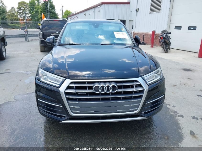 2018 Audi Q5 2.0T Premium/2.0T Tech Premium VIN: WA1ANAFYXJ2024511 Lot: 39552511