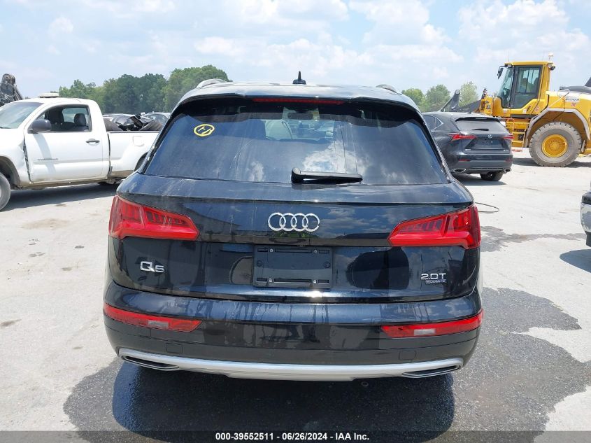 2018 Audi Q5 2.0T Premium/2.0T Tech Premium VIN: WA1ANAFYXJ2024511 Lot: 39552511