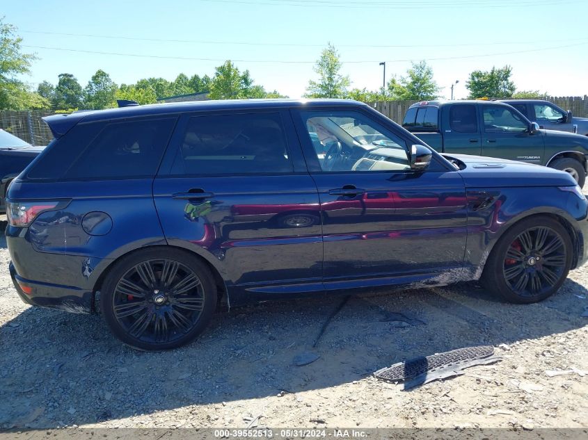 2019 Land Rover Range Rover Sport Supercharged Dynamic VIN: SALWR2RE9KA854274 Lot: 39552513