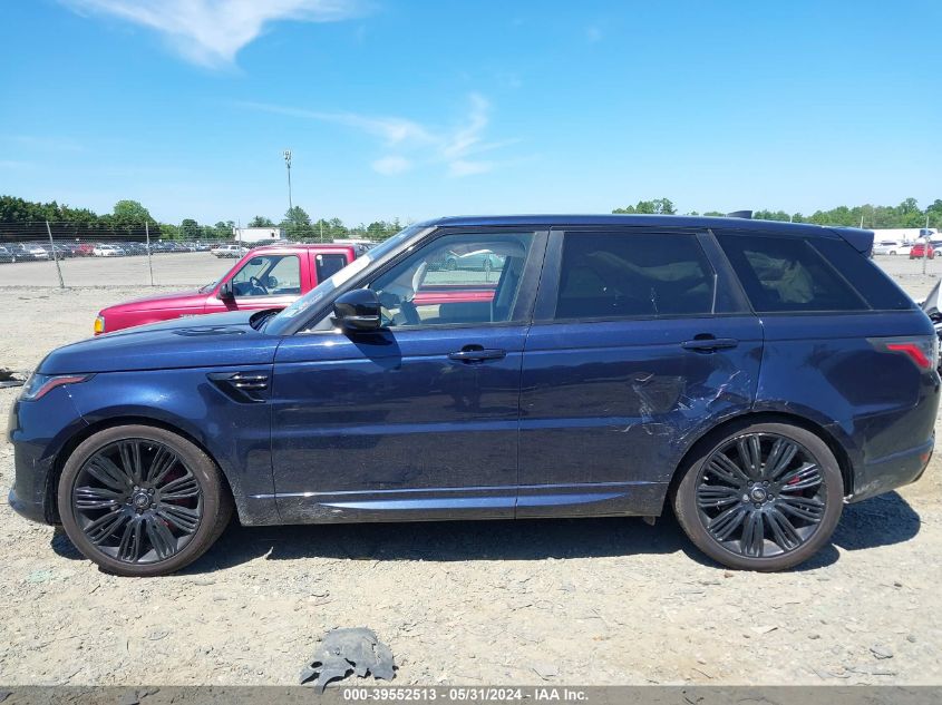 2019 Land Rover Range Rover Sport Supercharged Dynamic VIN: SALWR2RE9KA854274 Lot: 39552513