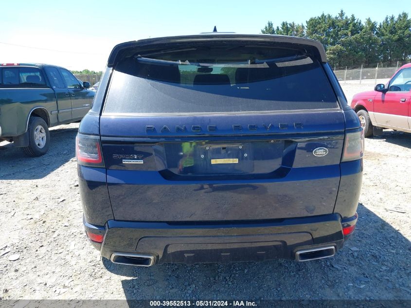 2019 Land Rover Range Rover Sport Supercharged Dynamic VIN: SALWR2RE9KA854274 Lot: 39552513