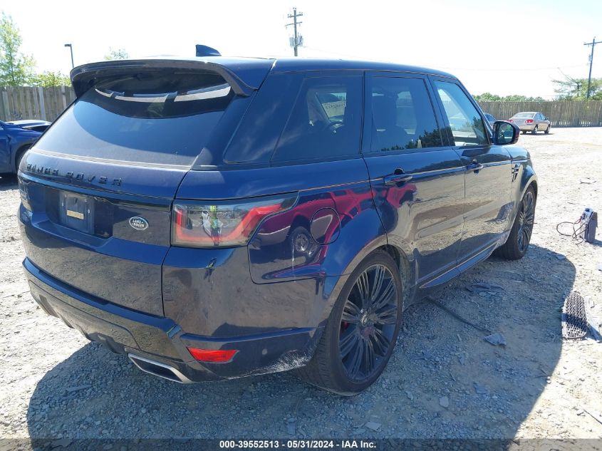 2019 Land Rover Range Rover Sport Supercharged Dynamic VIN: SALWR2RE9KA854274 Lot: 39552513