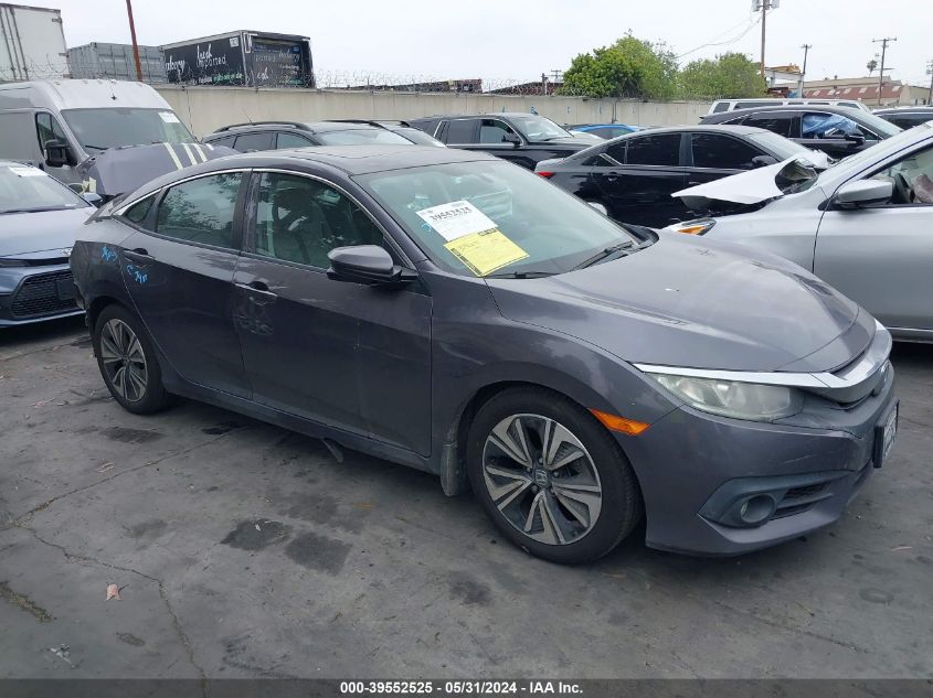 2016 Honda Civic Ex-T VIN: 2HGFC1F39GH649103 Lot: 39552525