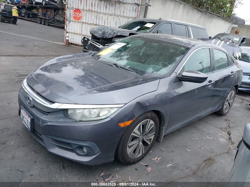 2016 Honda Civic Ex-T VIN: 2HGFC1F39GH649103 Lot: 39552525