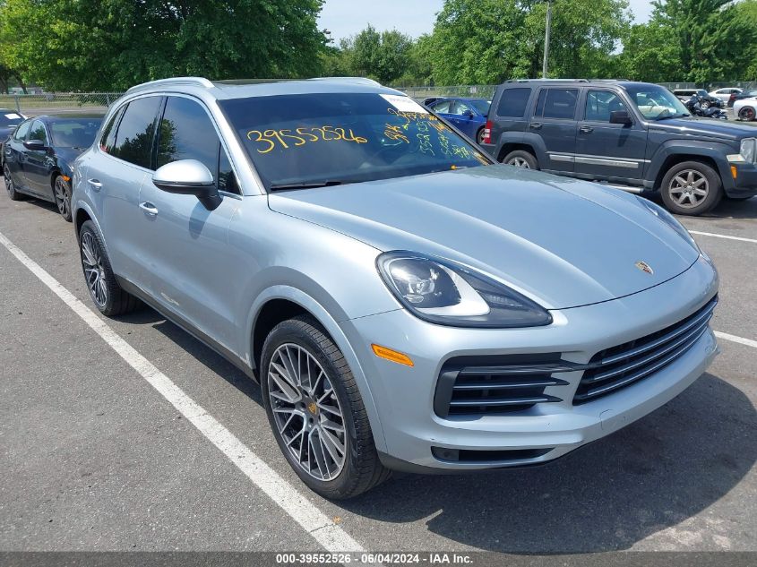 2020 Porsche Cayenne VIN: WP1AA2AY9LDA02908 Lot: 39552526