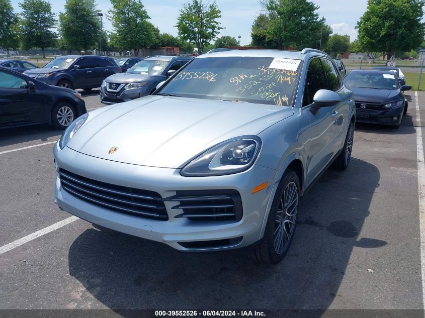 2020 Porsche Cayenne VIN: WP1AA2AY9LDA02908 Lot: 39552526