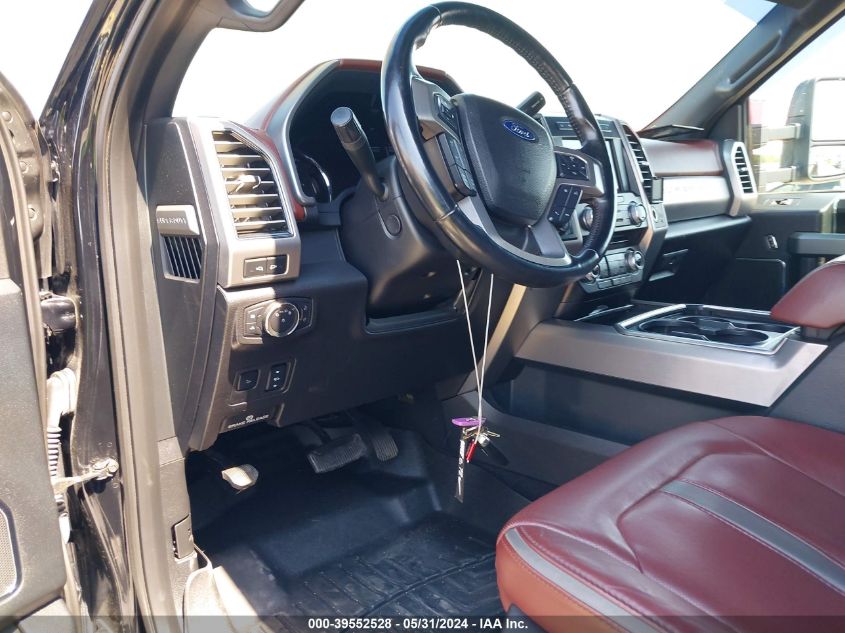 2018 Ford F-350 Platinum VIN: 1FT8W3DT0JEC17320 Lot: 39552528