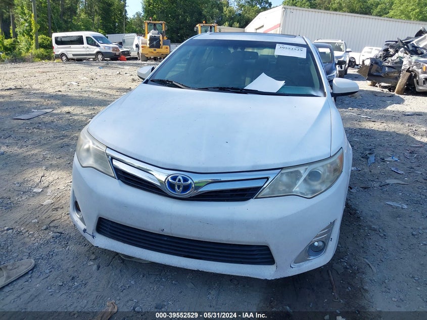 2013 Toyota Camry Hybrid Xle VIN: 4T1BD1FK6DU085450 Lot: 39552529