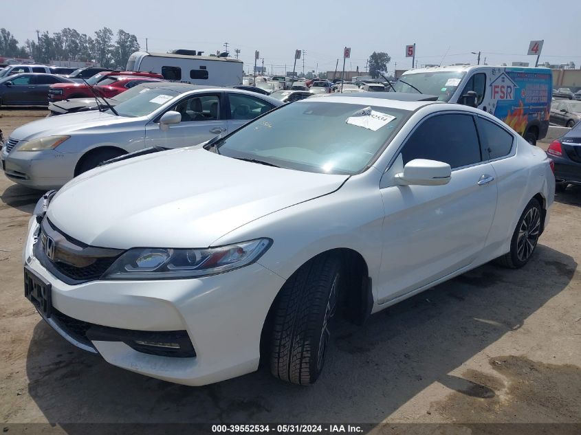 1HGCT2B98GA007487 2016 Honda Accord Ex-L V-6