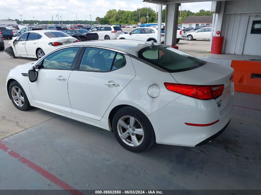 2014 Kia Optima Lx VIN: 5XXGM4A74EG313676 Lot: 39552550