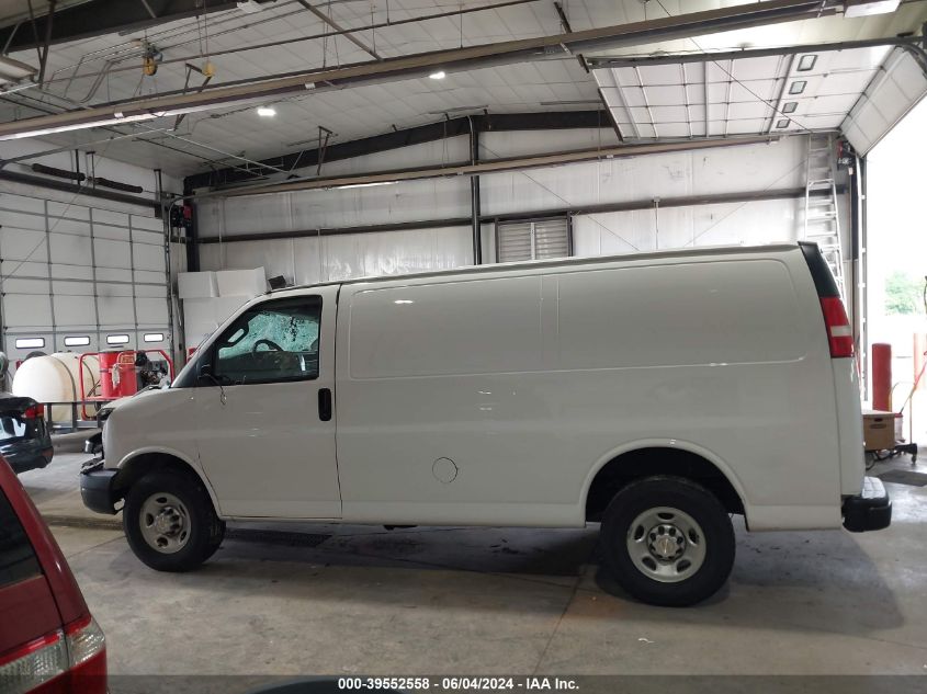 2021 Chevrolet Express Cargo Rwd 2500 Regular Wheelbase Wt VIN: 1GCWGAFP3M1312569 Lot: 39552558