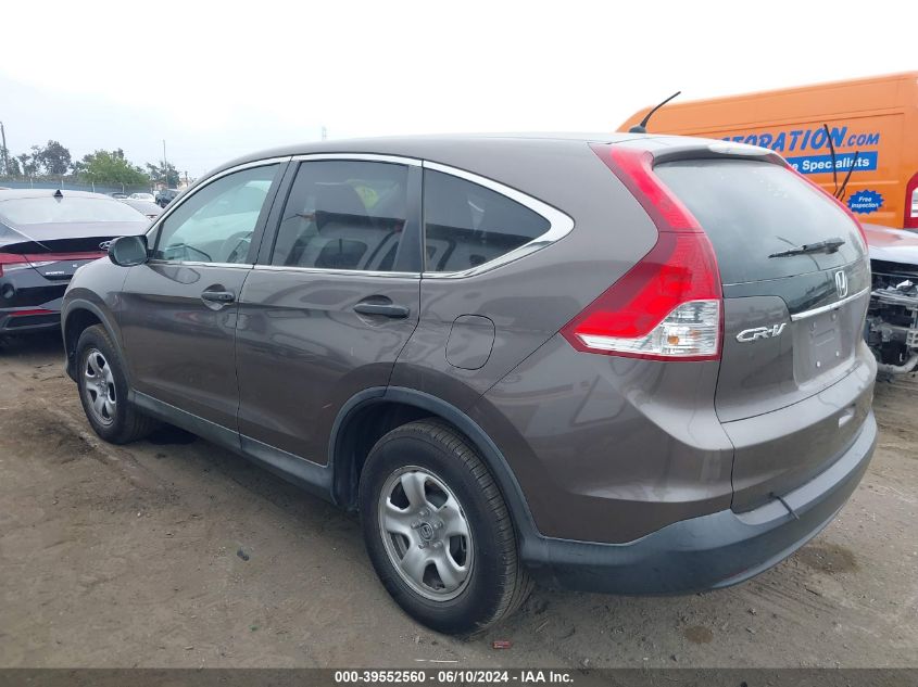 2014 Honda Cr-V Lx VIN: 2HKRM3H34EH535113 Lot: 39552560