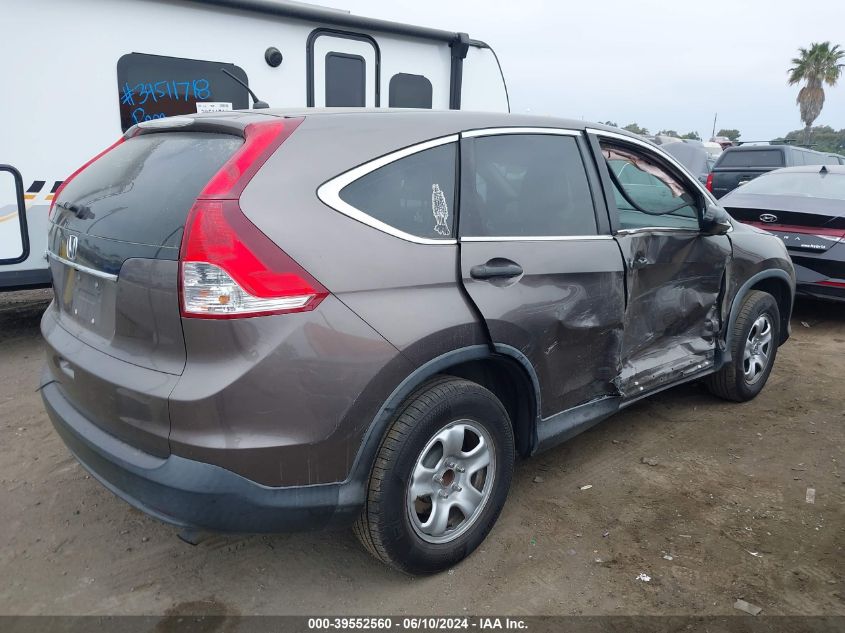 2014 Honda Cr-V Lx VIN: 2HKRM3H34EH535113 Lot: 39552560