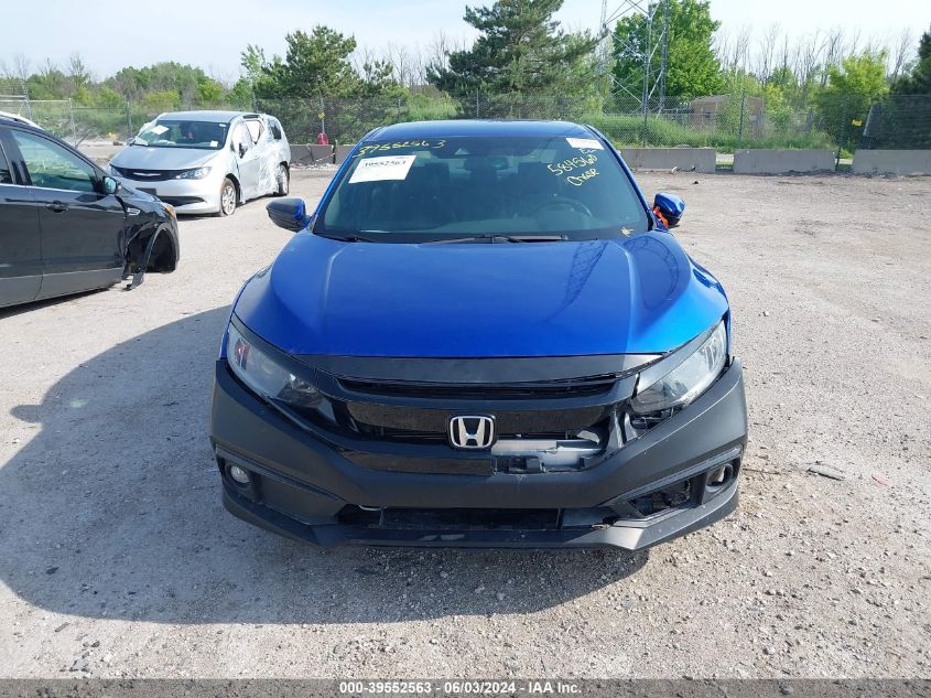 2020 Honda Civic Sport VIN: 2HGFC2F82LH584560 Lot: 39552563