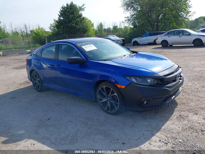 2020 Honda Civic Sport VIN: 2HGFC2F82LH584560 Lot: 39552563