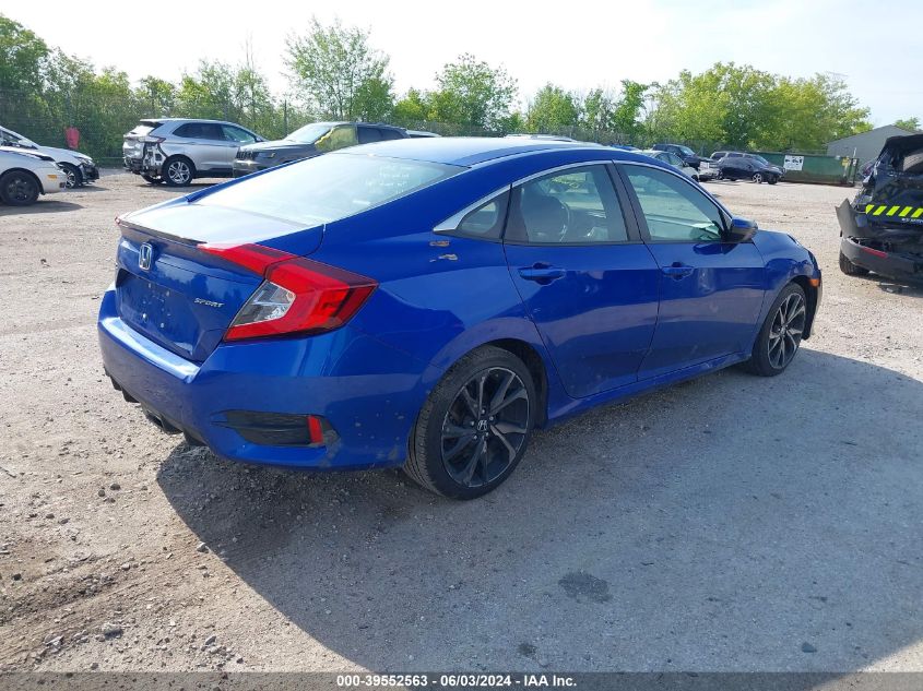 2020 Honda Civic Sport VIN: 2HGFC2F82LH584560 Lot: 39552563