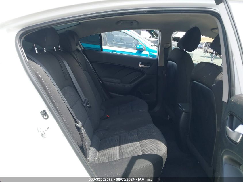 2018 Kia Forte Lx VIN: 3KPFK4A73JE280349 Lot: 39552572