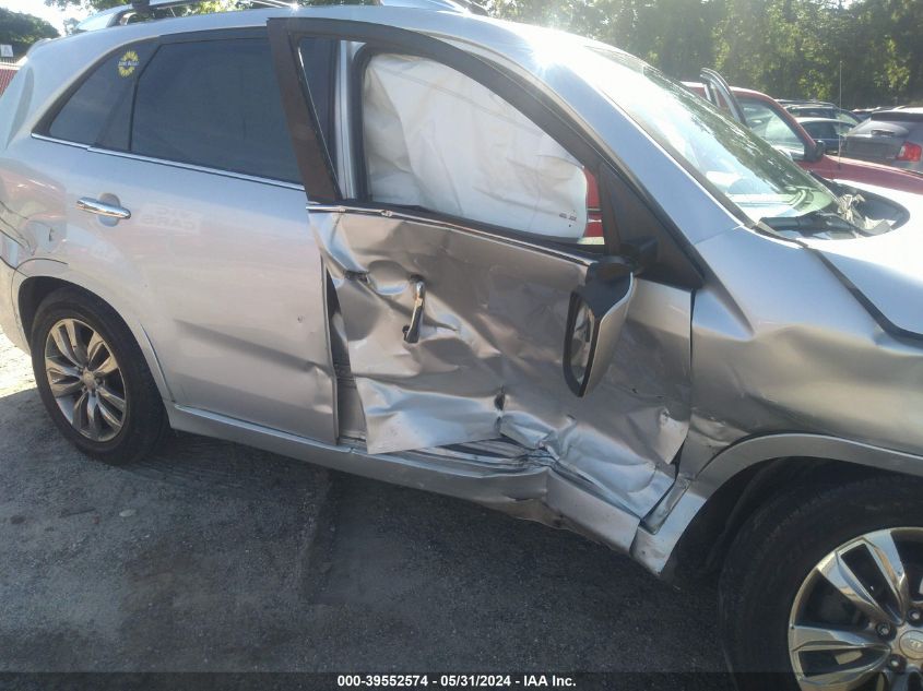 2012 Kia Sorento Sx V6 VIN: 5XYKW4A20CG261240 Lot: 39552574