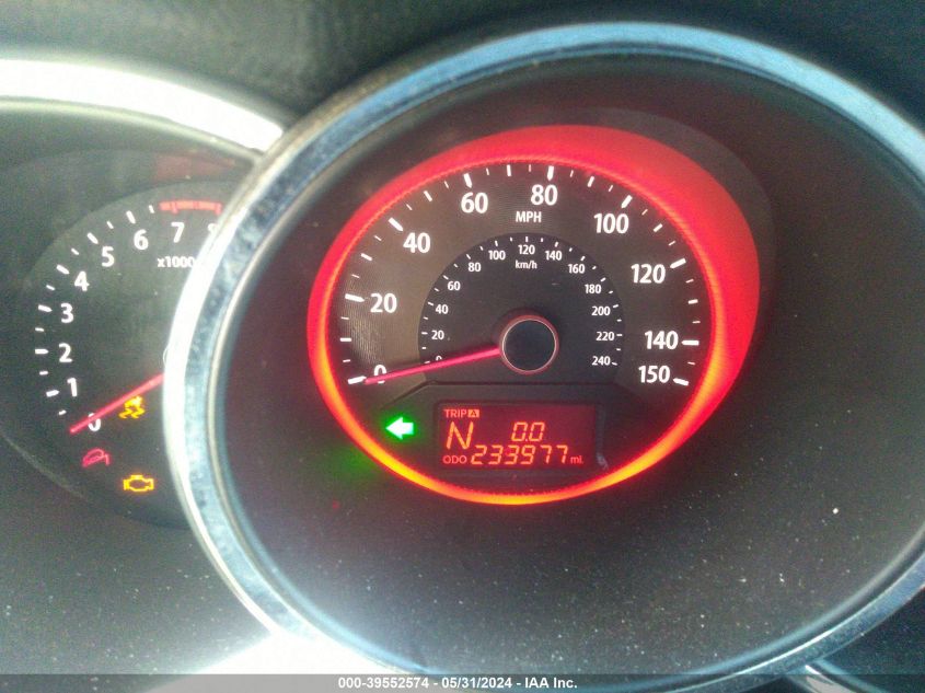 2012 Kia Sorento Sx V6 VIN: 5XYKW4A20CG261240 Lot: 39552574