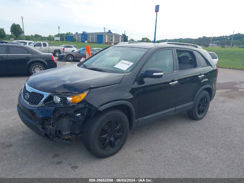 2013 Kia Sorento Lx VIN: 5XYKT4A62DG351602 Lot: 39552598