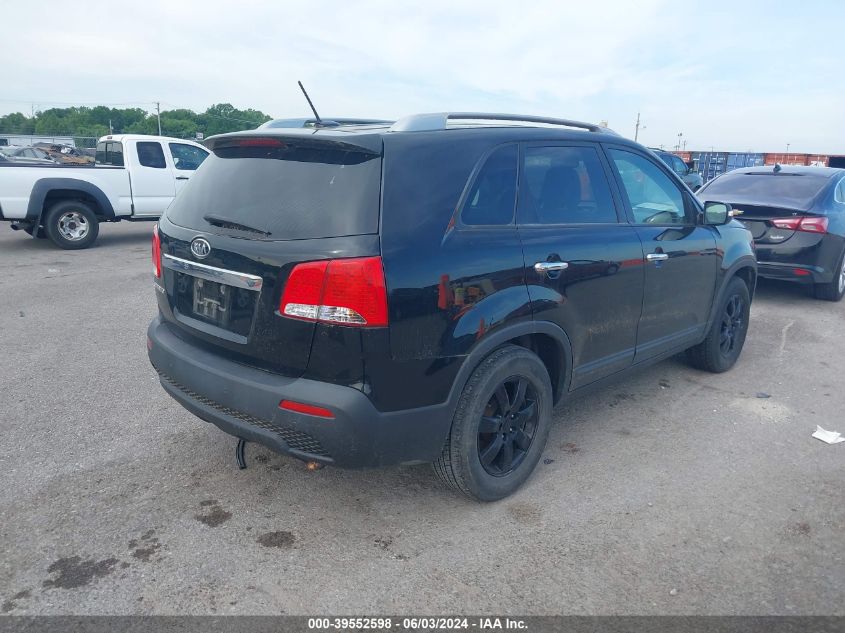 2013 Kia Sorento Lx VIN: 5XYKT4A62DG351602 Lot: 39552598