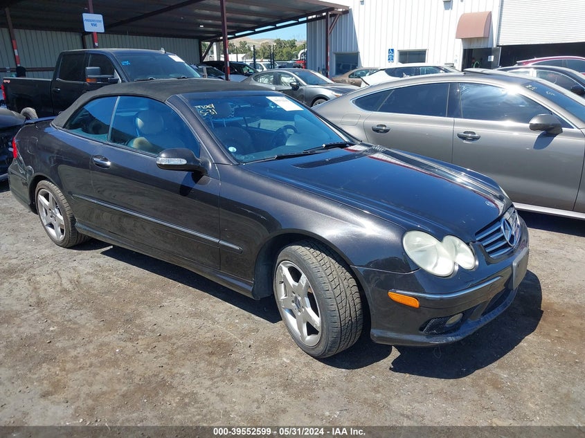 2005 Mercedes-Benz Clk 500 VIN: WDBTK75G75T048153 Lot: 39552599