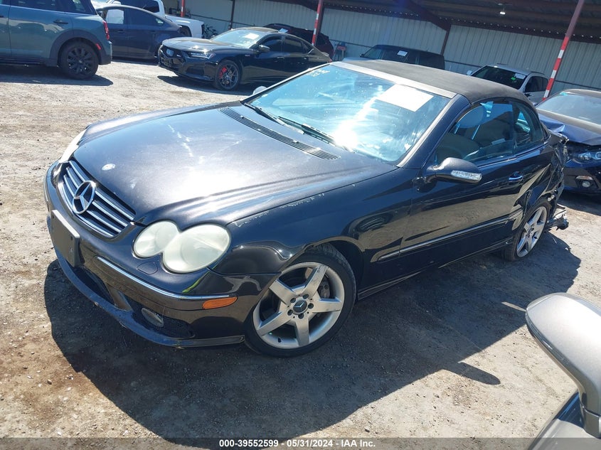 2005 Mercedes-Benz Clk 500 VIN: WDBTK75G75T048153 Lot: 39552599