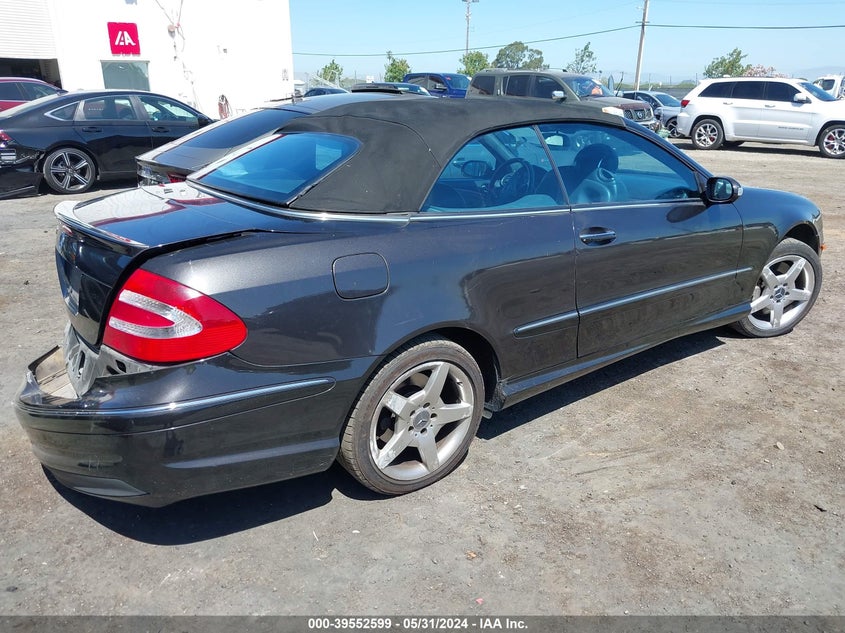 2005 Mercedes-Benz Clk 500 VIN: WDBTK75G75T048153 Lot: 39552599