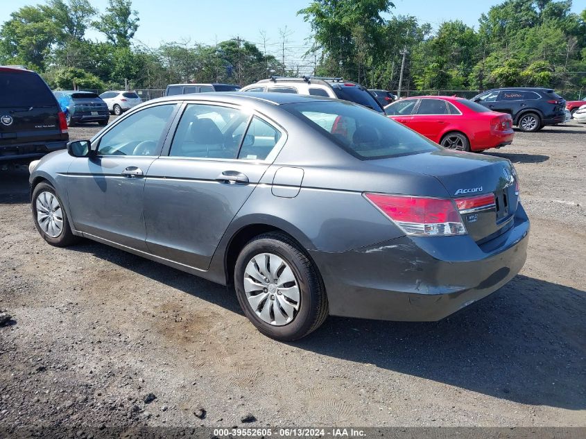 1HGCP2F3XCA178861 2012 Honda Accord 2.4 Lx