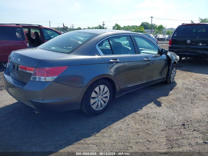 1HGCP2F3XCA178861 2012 Honda Accord 2.4 Lx