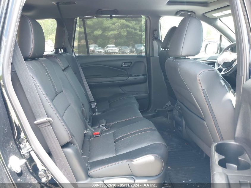 2022 Honda Passport Awd Trailsport VIN: 5FNYF8H66NB018195 Lot: 39552610